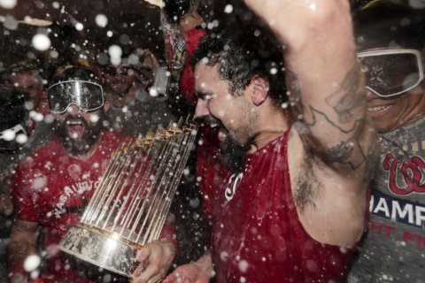 Nats returning from World Series win; parade set for this weekend