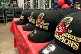 Nats World Series gear available at Dick's Sporting Goods in Chesterfield