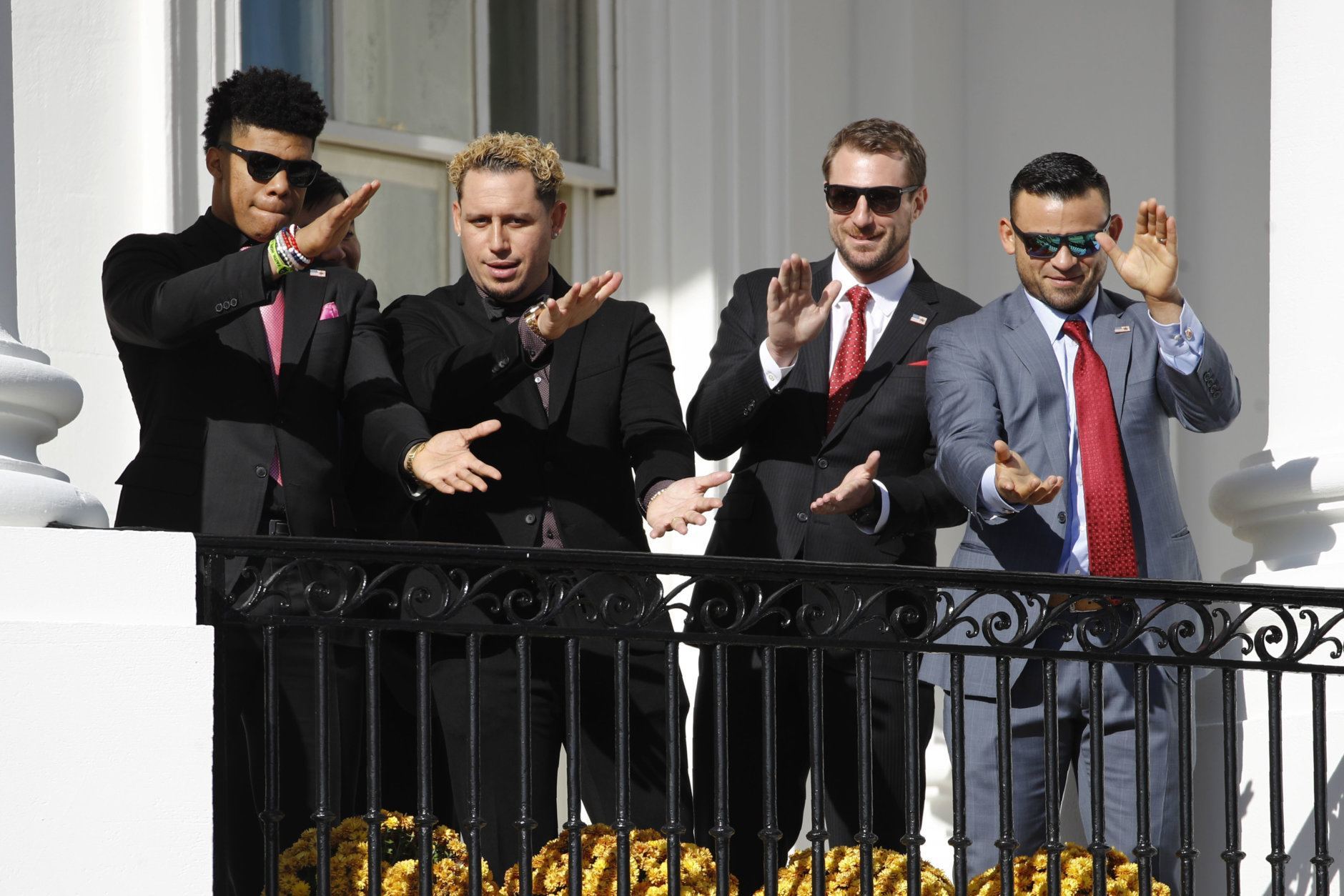 Finish the celebration: Nationals visit the White House - WTOP News