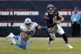 <p><b><i>Lions 13</i></b><br />
<b><i>Bears 20</i></b></p>
<p>Maybe it was <a href="https://www.chicagotribune.com/sports/bears/ct-cb-chicago-bears-matt-nagy-defense-zach-ertz-20191104-2axoxwq7znci3lmysuaqm4zoe4-story.html" target="_blank" rel="noopener">Matt Nagy&#8217;s positivity</a>, maybe it was <a href="https://www.si.com/nfl/2019/11/07/mitchell-trubisky-bears-halas-hall-televisions" target="_blank" rel="noopener">Mitchell Trubisky turning off the TVs, </a>but it was probably more about <a href="https://profootballtalk.nbcsports.com/2019/11/05/stafford-on-pace-to-lead-nfl-in-passing-yards-with-help-from-lions-bad-defense/" target="_blank" rel="noopener">the red hot Matthew Stafford</a> being sidelined for the first time since 2010 and Detroit&#8217;s defense continuing to disappoint.</p>
