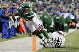 <p><b><i>Raiders 3</i></b><br />
<b><i>Jets 34</i></b></p>
<p>The Jets have held 30-point leads in back-to-back games for the first time in franchise history, and are unlikely winners of three straight games after scoring 34 in each of them. It&#8217;s too late to catch the Patriots and Bills in the division, but a .500 finish for Gang Green could inspire some confidence a healthier Jets roster in 2020 could do some damage.</p>
