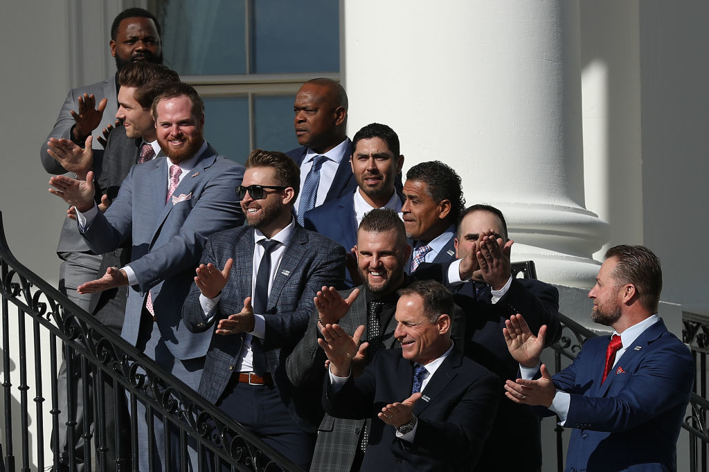 Finish the celebration: Nationals visit the White House - WTOP News
