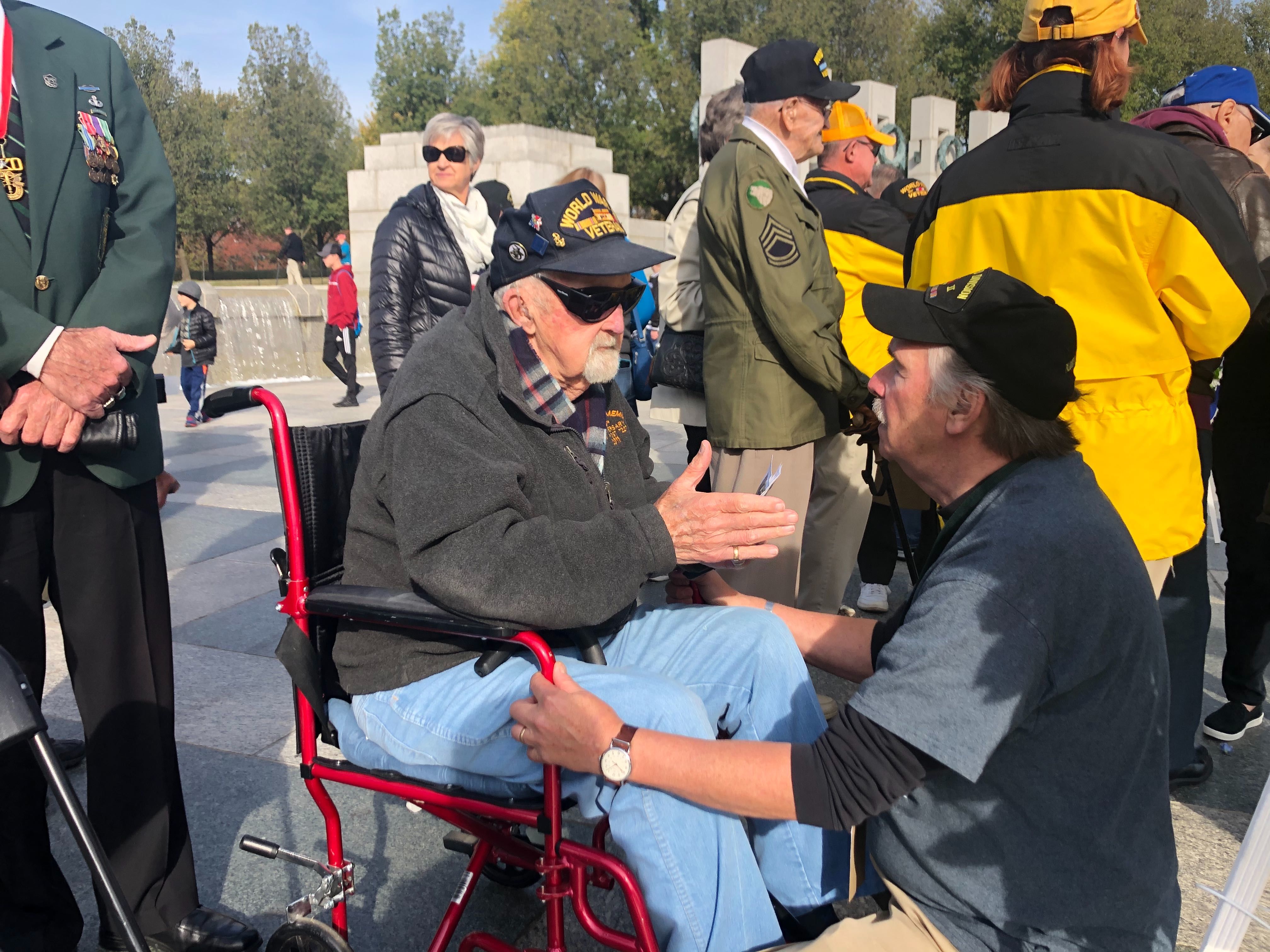 World War II veterans remembered at memorial on National Mall - WTOP News