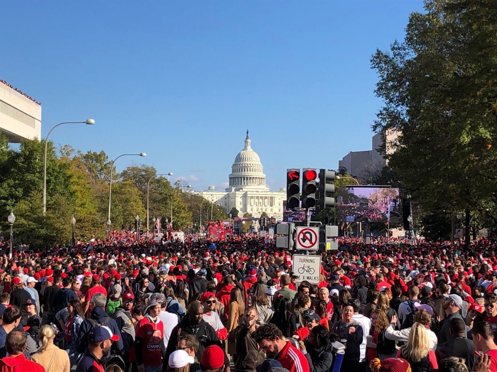 We are the District of Champions': Thousands pack DC for Nationals
