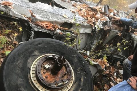 60 years after fatal air crash into Va. mountain, plane’s wheel returned