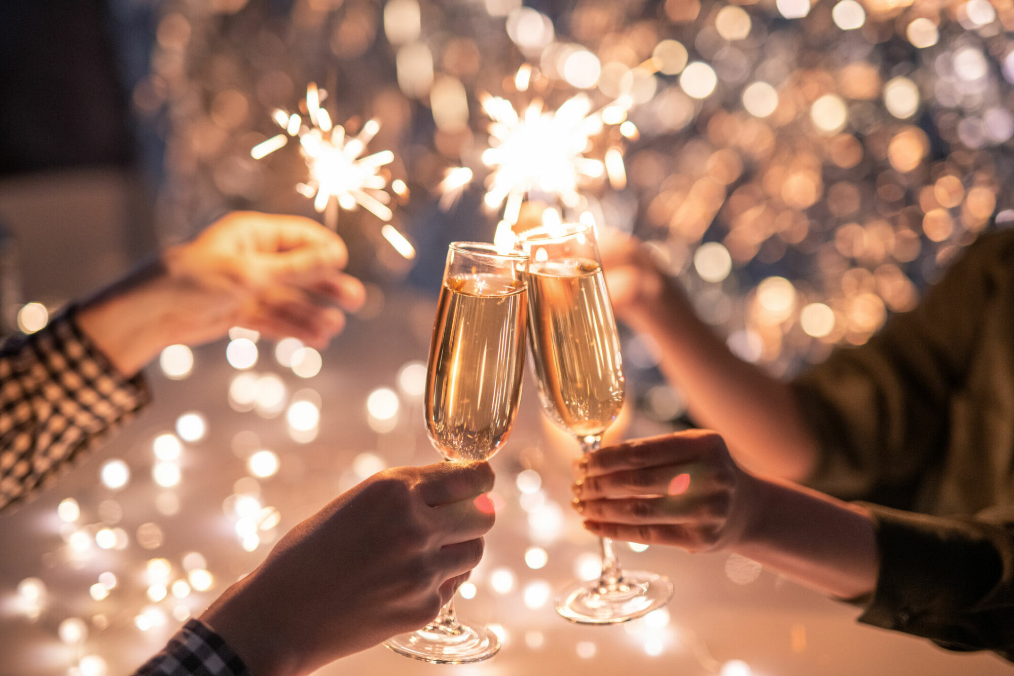 Ringing in the new year with a bottle of bubbly? A brief history