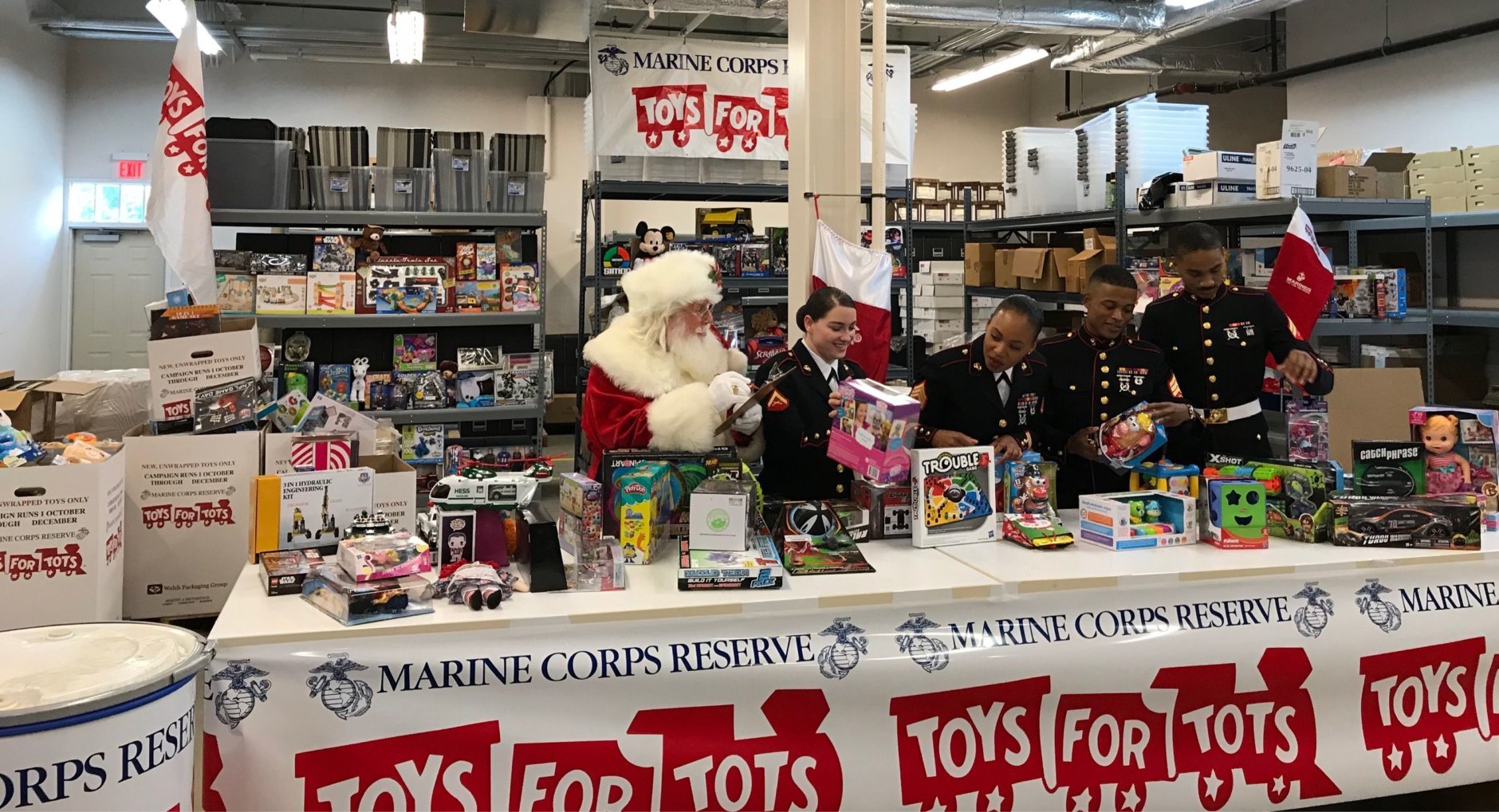 Marine Toys For Tots Donations