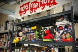 Marine Toys for Tots, a campaign that collects toys and books for kids who are less fortunate, is in high demand this year. (Courtesy Marine Toys for Tots)