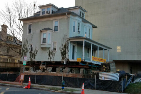 In Northwest DC, a house gets ready for its moving day