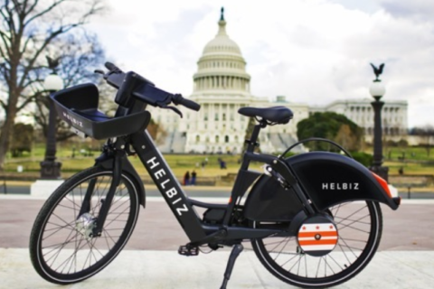 Helbiz e-bikes hit DC streets