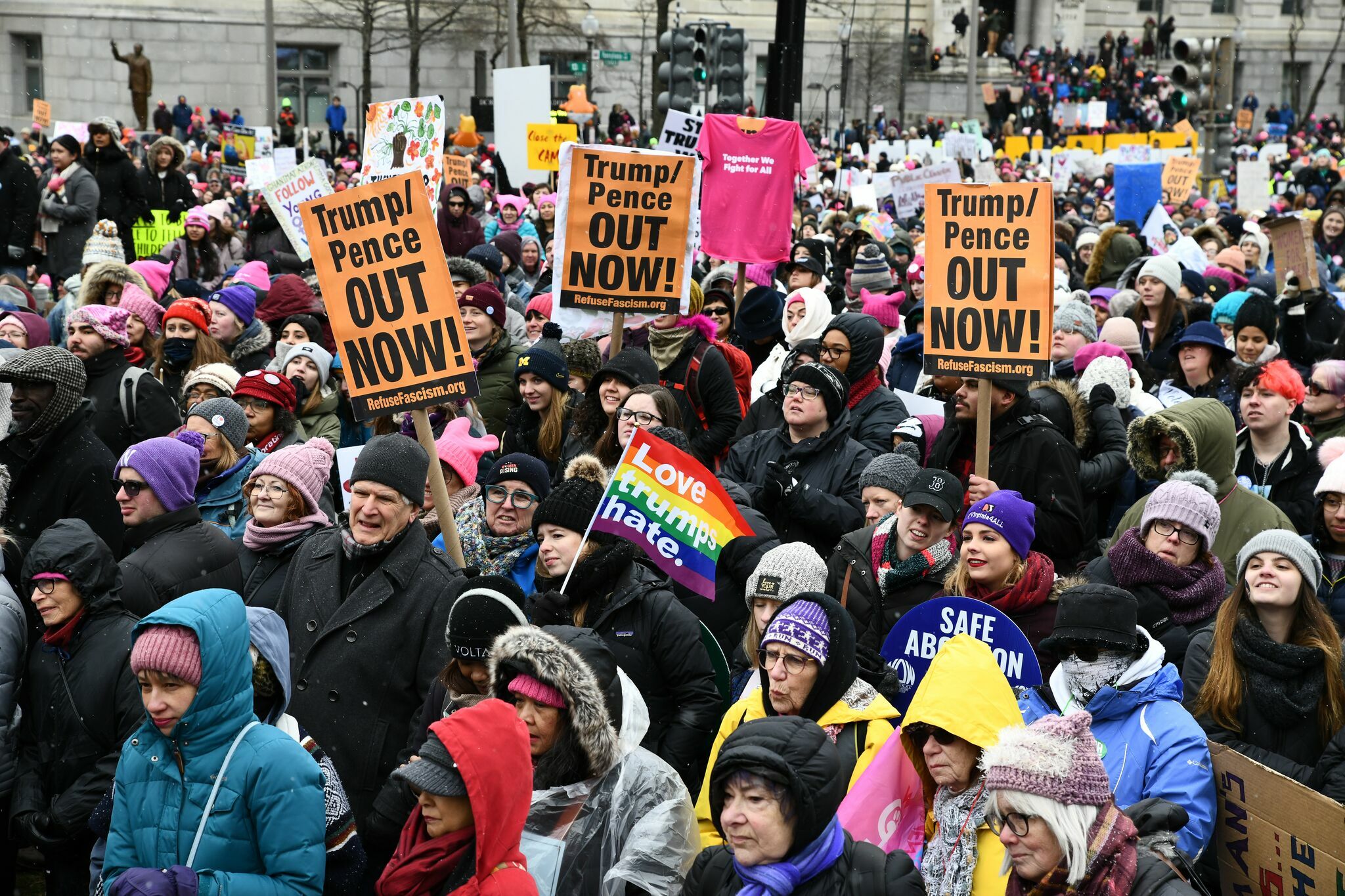 Thousands take to streets for 4th Women’s March WTOP News