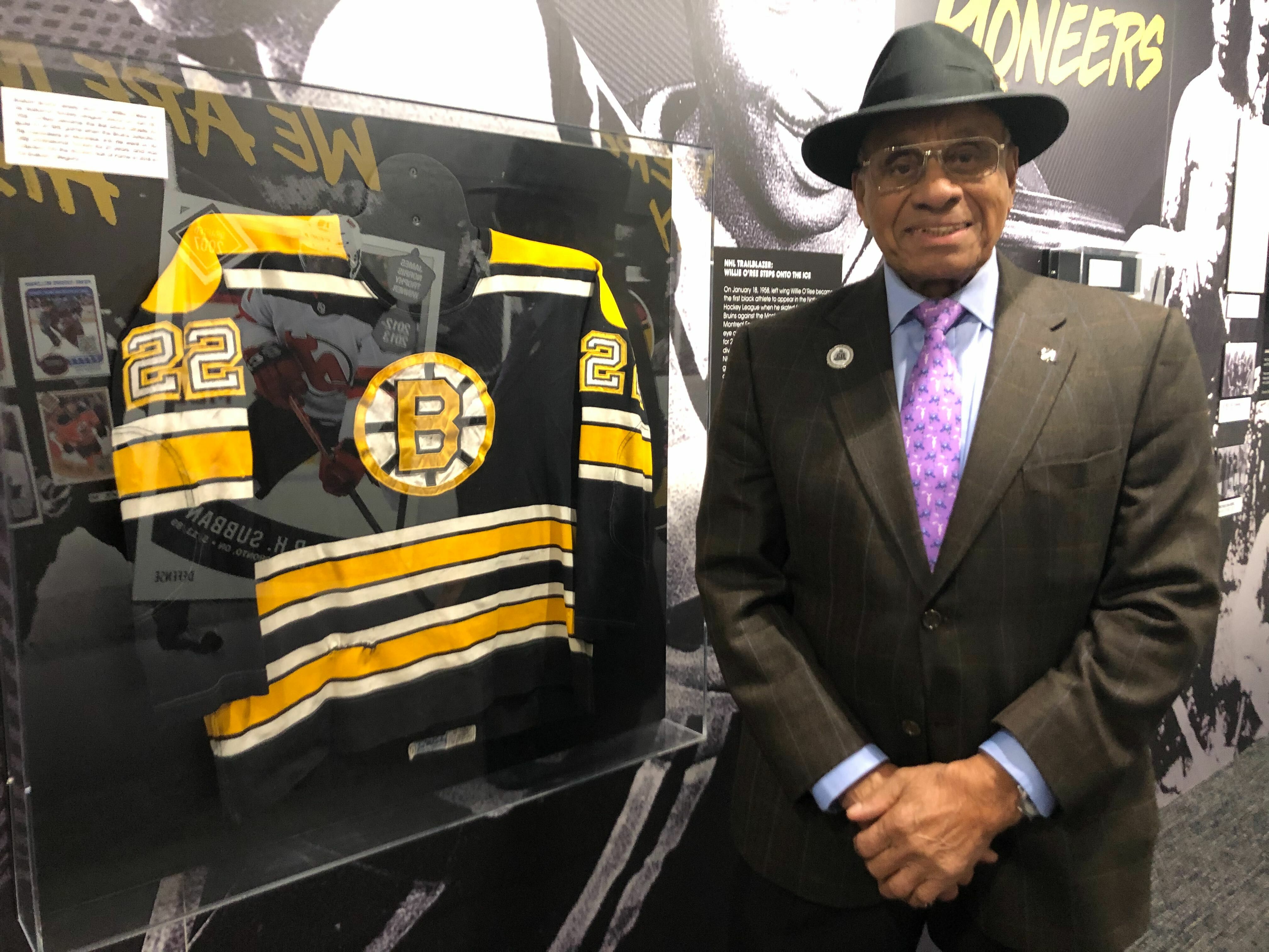 Boston Bruins retire jersey of Willie O'Ree, NHL's first black player