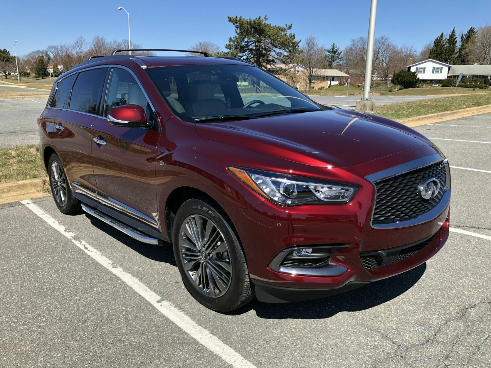 <p><strong>2019 Infiniti QX60 Luxe</strong></p>
<p><strong>Price:</strong> $65,930 as driven</p>
<p>While prices start in the mid-40s, ours cost significantly more.</p>
