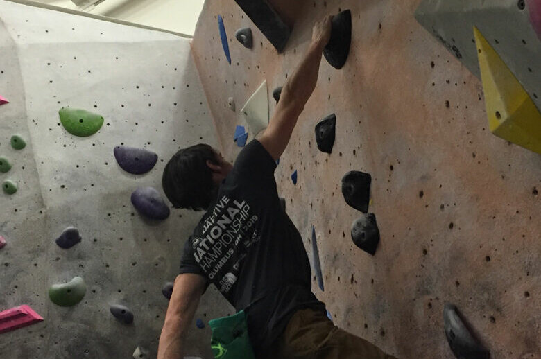 Ben Mayforth is an adaptive rock-climber living with VATER syndrome