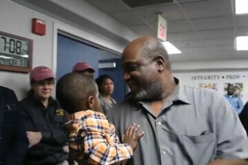 WATCH: USPS worker’s reunion with Howard County boy he found along I-95