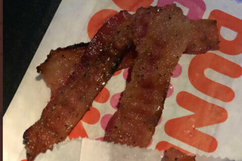 Bacon all day: WTOP reporter ISO crunchy, fatty strips, to go