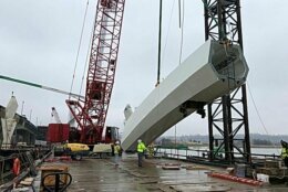 frederick douglass memorial bridge construction 2020