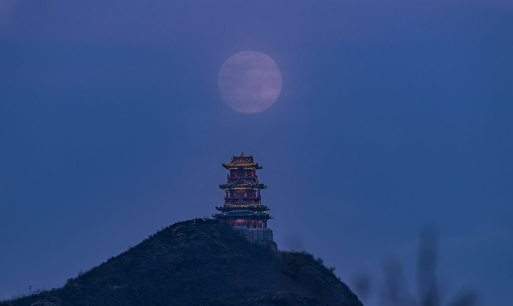 Supermoon In China