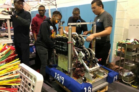 Battle of the bots: High schoolers put their robots to the test in Bethesda