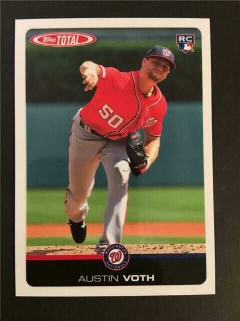 Austin Voth -- already with a cool card to his credit -- is making a push for the Nationals starting rotation this spring.