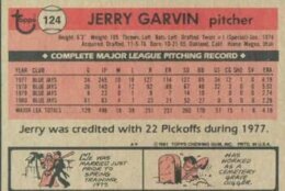 "Fun facts" about a player gave equal billing to Jerry Garvin's marital status as well as digging graves. No hint of irony whatsoever here.