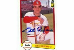 Major League infielder or Maria from Sesame Street? Lezcano went on to have a productive career nowhere near the Fix-It Shop.