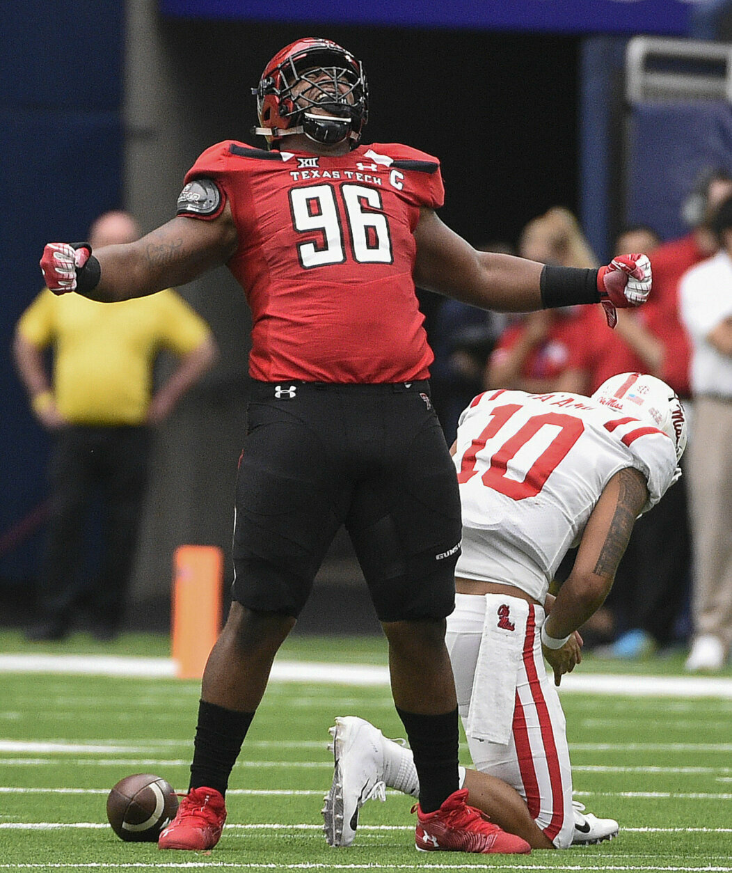 <p><strong>Round 5 pick (No. 170 overall): DL Broderick Washington, Texas Tech</strong></p>
<p>Texas Tech’s defense was bad last year, but Washington was one of the few bright spots. In fact, he was the first Red Raider <a href="https://www.dallasnews.com/sports/texas-tech-red-raiders/2020/04/25/texas-tech-defensive-tackle-broderick-washington-jr-selected-by-baltimore-ravens-with-170th-pick-in-nfl-draft/" target="_blank" rel="noopener">defensive lineman to be selected</a> to the Senior Bowl since 1999, and he led the unit this year with 39 tackles.</p>
<p>A three-year starter and two-time captain while in Lubbock, Washington was praised for his <a href="https://twitter.com/EricKellyTV/status/1254144607983730692?s=20" target="_blank" rel="noopener">preparation and work ethic</a> by his former defensive coordinator Keith Patterson. Washington is considered undersized at 305 pounds, but his intangibles and athleticism should put him in a position to backup Brandon Williams at the team’s zero technique lineman.</p>
