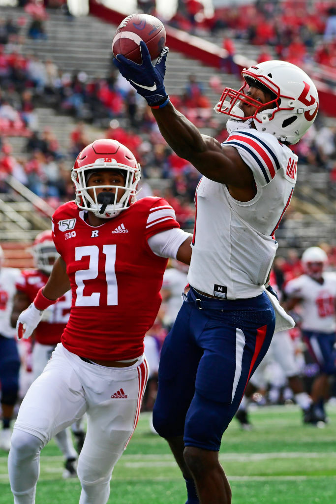 <p><b>4th Round (142nd overall): Antonio Gandy-Golden — WR, Liberty</b></p>
<p>The Redskins need a big personality on the team as much as they need a big-bodied receiver in the red zone. His 20 touchdowns the last two seasons certainly indicate the latter, and while Gandy-Golden isn&#8217;t exactly <a href="https://www.youtube.com/watch?v=IxgiTeXKOOc" target="_blank" rel="noopener">The Most Interesting Man in the World</a>, the multifaceted 22-year-old <a href="https://www.nbcsports.com/washington/redskins/antonio-gandy-golden-might-be-most-interesting-man-world" target="_blank" rel="noopener">is pretty damn interesting</a>. Part of the franchise&#8217;s effort to win back fans has to include marketing likable players and Gandy-Golden seems like a potential fan favorite. Call it residual excitement over how well Terry McLaurin worked out, but this feels like a good pick everyone will love. <b>Grade: A-</b></p>
