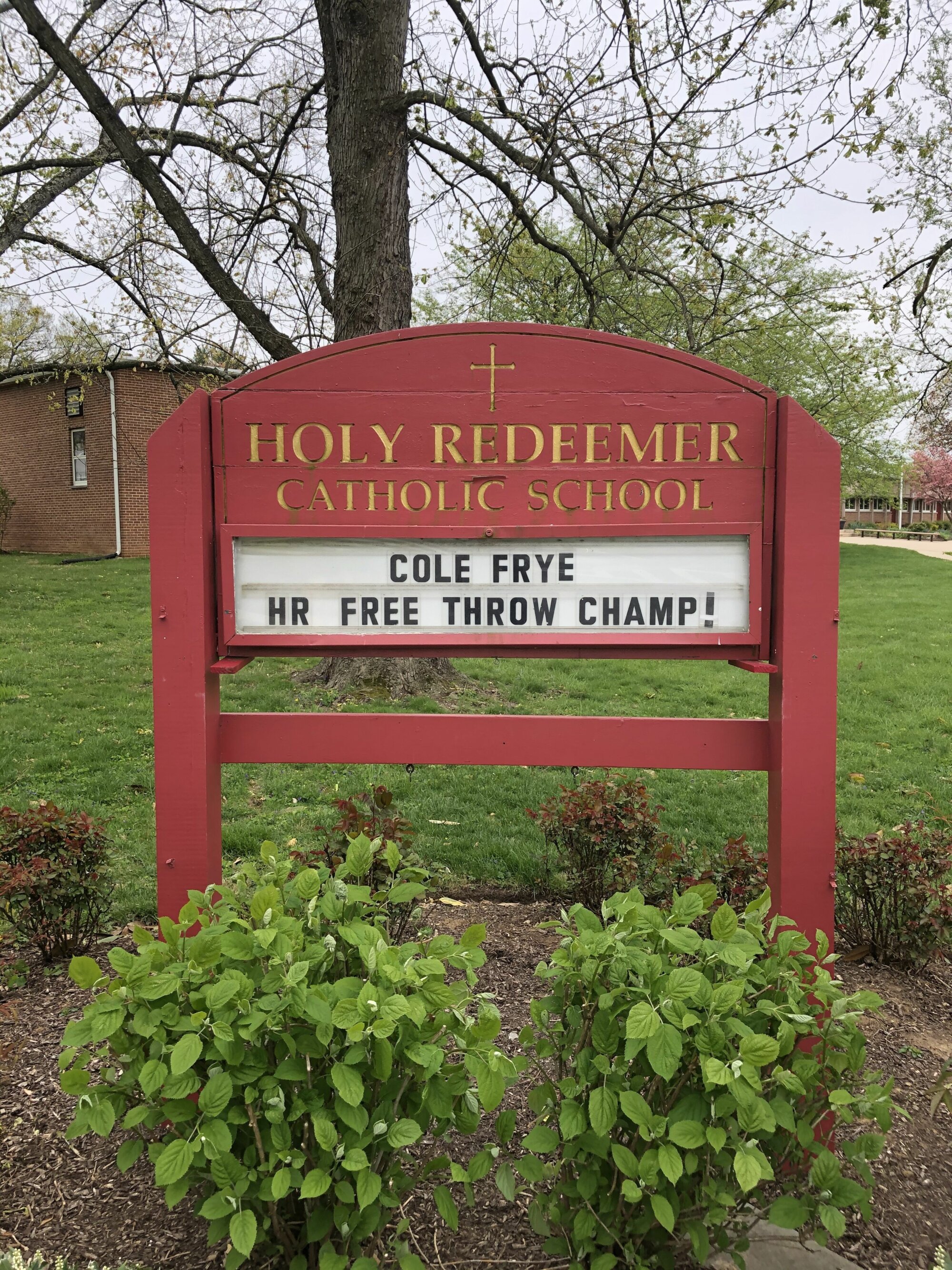 Holy Redeemer Catholic School brings taste of March Madness to