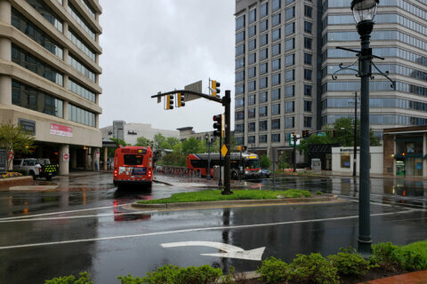 Rain brings below-average temps to DC area