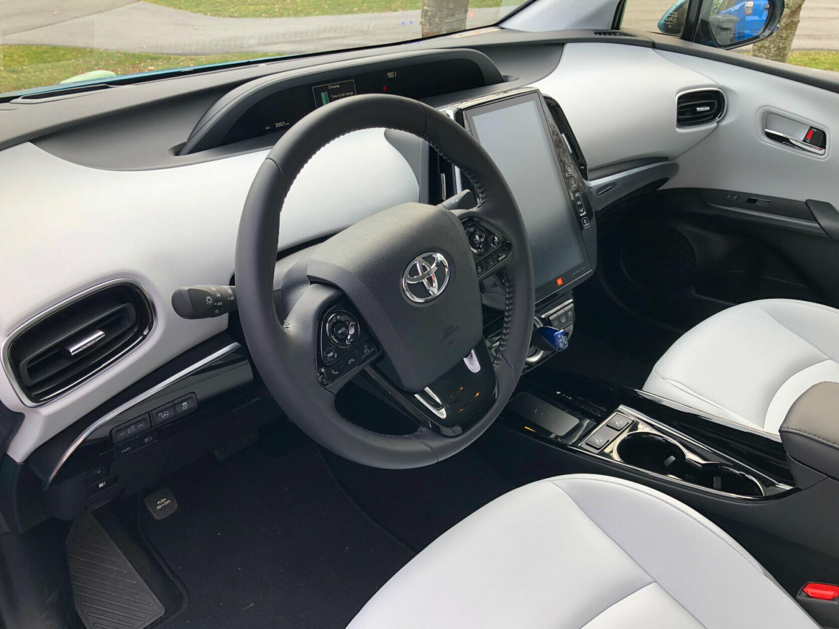 Interior of Toyota Prius Prime