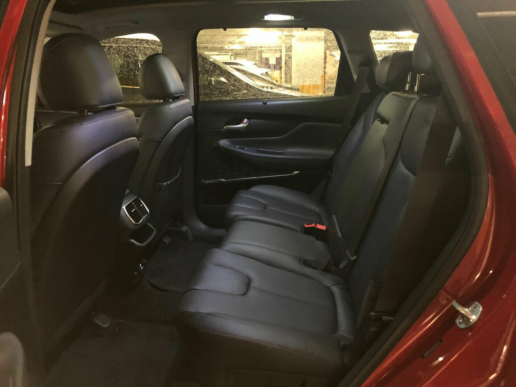 Interior of Hyundai 2020 Santa Fe Limited 2.0
