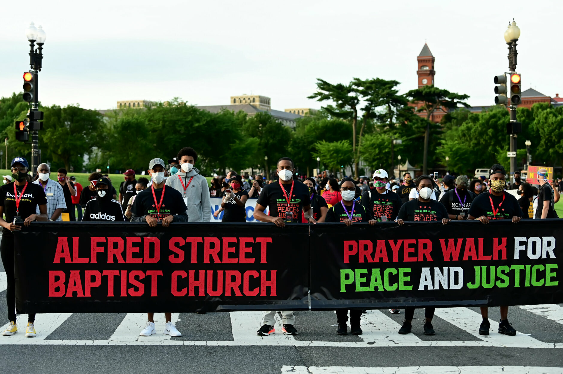 <p>The historic Alfred Street Baptist Church, in Old Town Alexandria, hosted a Prayer Walk for Peace and Justice in downtown D.C. along with the NAACP on Sunday, June 14.</p>
