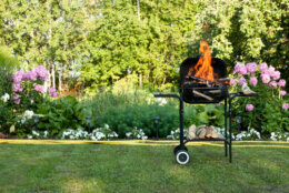 <p><span style="font-weight: 400;">Ready to fire up the grill? Set aside a space for your “outdoor kitchen” away from where kids and pets play. Weather permitting, enjoy cooking up some </span><a href="https://www.delish.com/cooking/recipe-ideas/g3429/weeknight-dinners-on-the-grill/"><span style="font-weight: 400;">easy meals</span></a><span style="font-weight: 400;"> for the whole family to enjoy. </span></p>
<p><span style="font-weight: 400;">Photo Credit: </span><a href="https://www.gettyimages.com/"><span style="font-weight: 400;">GettyImages</span></a><span style="font-weight: 400;">, </span><a href="https://www.gettyimages.com/detail/photo/flames-in-a-barbecue-royalty-free-image/150536606?adppopup=true"><span style="font-weight: 400;">VeraLubimova</span></a></p>
