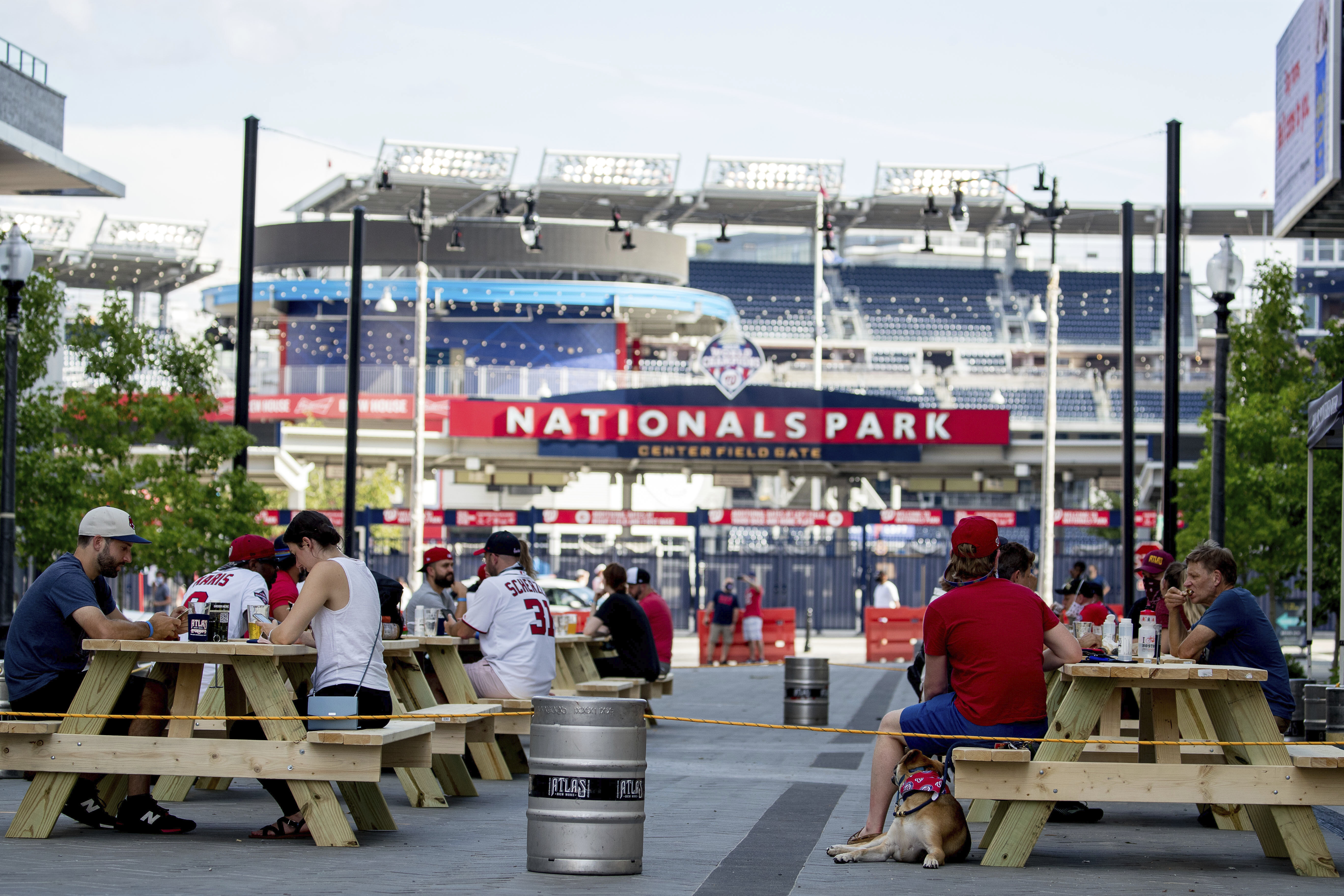 PHOTOS: Opening Day 2020 at Nationals Park - WTOP News