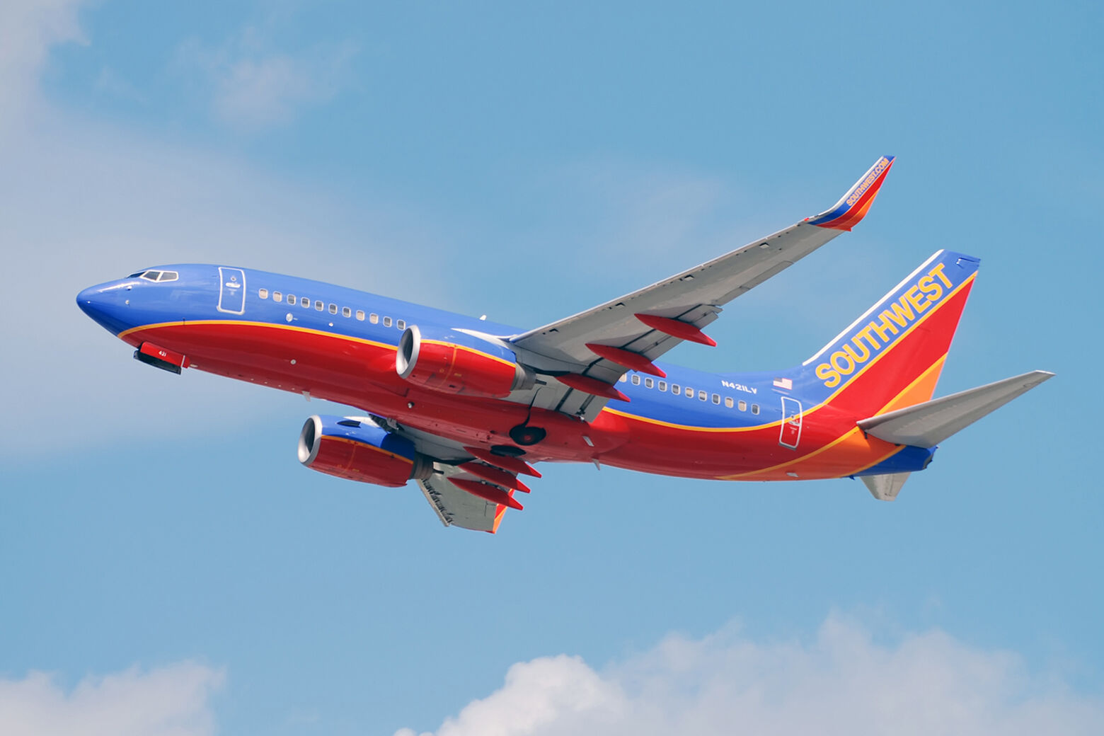 Southwest Airlines Boeing 737 jet