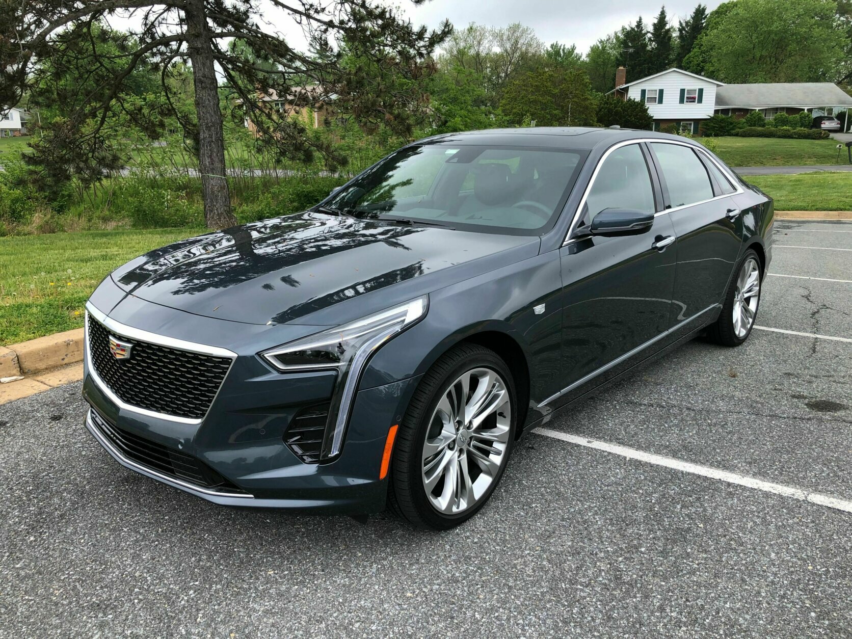 <p>Those long drives can get fatiguing, which is why the Cadillac CT6 we drove is such an appealing summer road trip companion.</p>
<p>Cadillac’s Super Cruise system will let you drive hands-off on certain highways.</p>
<p>That’s in addition to luxury touches to keep you comfortable, such as heated and ventilated front and rear seats. Cadillac also says the front seats feature 15 massage settings.</p>
