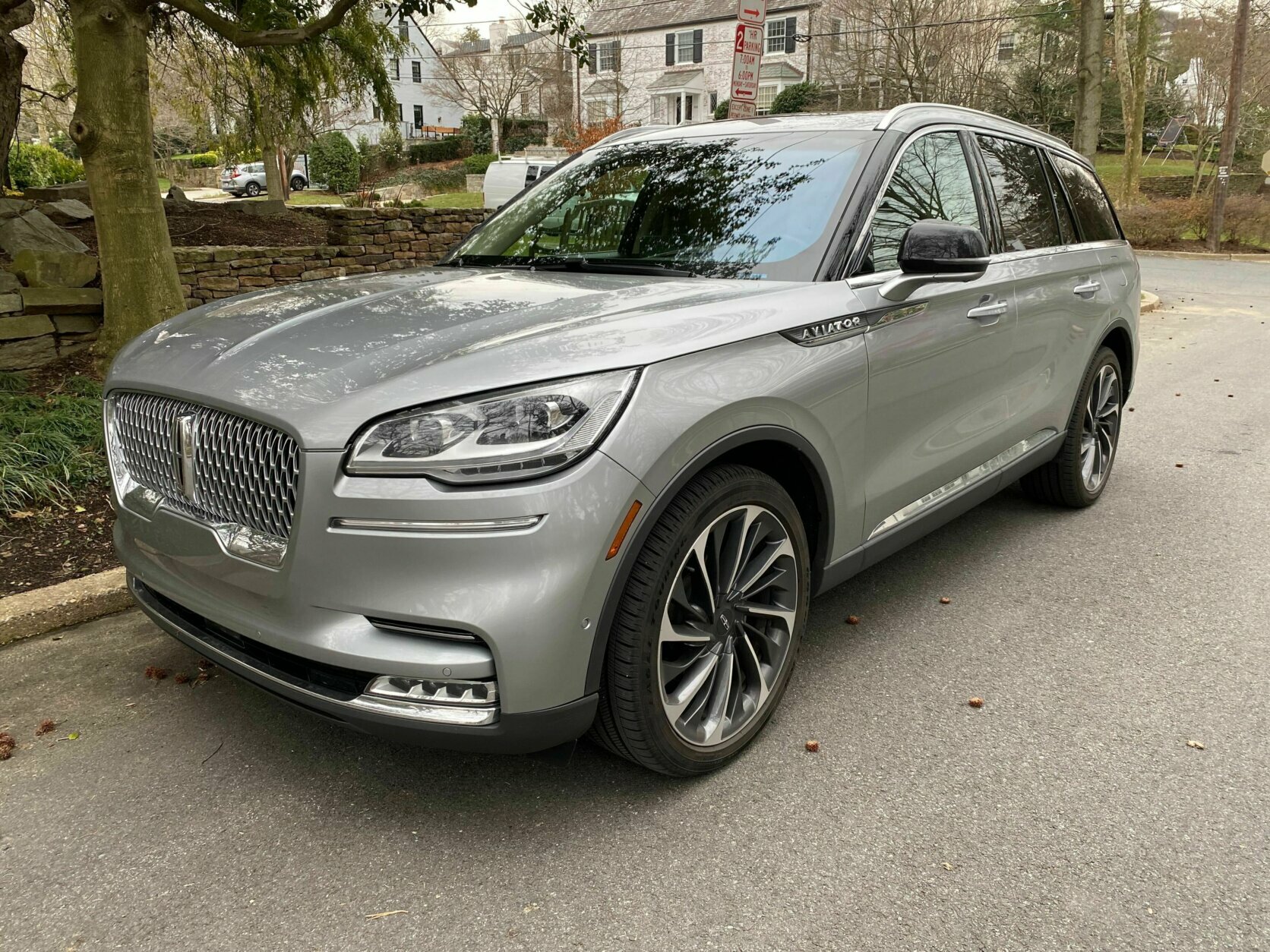 <p>For those looking for a three-row luxury SUV, there’s the Lincoln Aviator, a hushed-and-leathered-up version of the Ford Explorer.</p>
