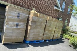 <p>At least three days a week, Rufino Fuentes has a big truck come to his house in Silver Spring and drop off hundreds of crates of food from the USDA through his church.</p>
