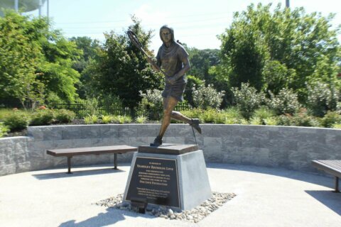 Yeardley Love memorialized with statue at US Lacrosse national headquarters in Maryland