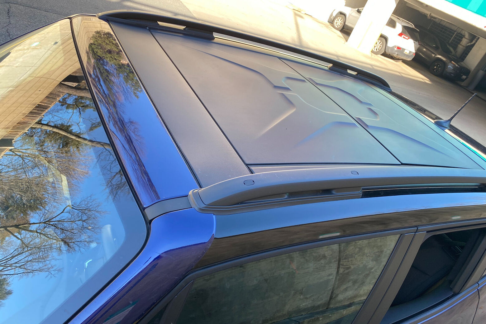 Roof of the Jeep Renegade