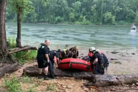 Teenager rescued after 20-foot fall into Potomac River