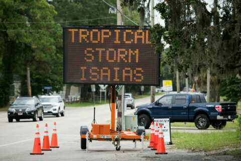 Biden OKs disaster declaration related to tropical storm
