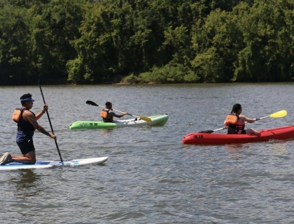 <p>One of the best socially distant activities you can do in this pandemic-marked summer? Get in a boat by yourself.</p>
<p>Most of the boat launches in D.C. and Virginia are open, according to Boating in D.C., whose manager, Jen Nuessle, told WTOP in late August that “paddling offers a great opportunity to get out of the house and enjoy the outdoors while socially distancing.”</p>
<p>Be sure to check the <a href="https://boatingindc.com/reservations/" target="_blank" rel="noopener">Boating in D.C. website</a> ahead of time and make a reservation if you want to hit the water.</p>
<p>&nbsp;</p>

