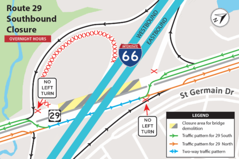 Weekend road and rail: I-66, US-29 stoppages planned; Metro opening more stations