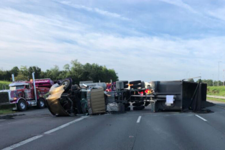 Heavy Traffic Delays On I 95 In Stafford County After Tractor Trailer Overturned Wtop News 4738