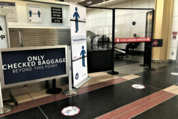 The shields have also been installed at Reagan National Airport. (Courtesy TSA)