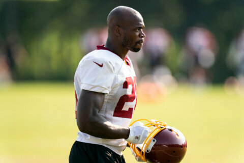 Adrian Peterson released from Washington Football Team
