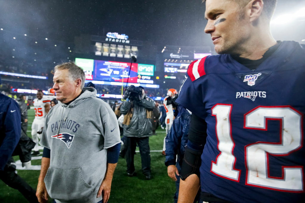 <p><b>Bill Belichick or Tom Brady? </b></p>
<p><a href="https://profootballtalk.nbcsports.com/2020/04/22/asante-samuel-says-belichick-needed-brady-brady-doesnt-need-belichick/" target="_blank" rel="noopener" data-saferedirecturl="https://www.google.com/url?q=https://profootballtalk.nbcsports.com/2020/04/22/asante-samuel-says-belichick-needed-brady-brady-doesnt-need-belichick/&amp;source=gmail&amp;ust=1599580562312000&amp;usg=AFQjCNE7i0v_tGdIAlyWJzZCxVH6yIpncA">At least one former Patriot</a> thinks Brady was the straw that stirred New England’s dynastic drink, but Brady himself said <a href="https://profootballtalk.nbcsports.com/2020/04/08/tom-brady-on-bill-belichick-we-brought-out-the-best-in-each-other/" target="_blank" rel="noopener" data-saferedirecturl="https://www.google.com/url?q=https://profootballtalk.nbcsports.com/2020/04/08/tom-brady-on-bill-belichick-we-brought-out-the-best-in-each-other/&amp;source=gmail&amp;ust=1599580562312000&amp;usg=AFQjCNHCsKNH3DsGrSAMJEmfNhc-xZJ-_Q">they brought out the best in each other</a>.</p>
<p>I tend to agree with Brady, since the best years are behind both men. He&#8217;s now a 43-year-old QB in a new system for the first time in his career, and Belichick is a 68-year-old coach dealing with his <a href="https://www.espn.com/chalk/story/_/id/29042864/caesars-sets-patriots-win-total-85-lowest-2003" target="_blank" rel="noopener" data-saferedirecturl="https://www.google.com/url?q=https://www.espn.com/chalk/story/_/id/29042864/caesars-sets-patriots-win-total-85-lowest-2003&amp;source=gmail&amp;ust=1599580562312000&amp;usg=AFQjCNGTtAW5p4pOPfiMNyfl3tjBLDgp1Q">lowest preseason projected win total in 17 years</a> thanks largely to years of <a href="https://profootballtalk.nbcsports.com/2020/04/10/patriots-havent-drafted-a-future-pro-bowler-since-jamie-collins-in-2013/" target="_blank" rel="noopener" data-saferedirecturl="https://www.google.com/url?q=https://profootballtalk.nbcsports.com/2020/04/10/patriots-havent-drafted-a-future-pro-bowler-since-jamie-collins-in-2013/&amp;source=gmail&amp;ust=1599580562312000&amp;usg=AFQjCNFs7_UqF3WkCrFCzpYH91HJ0Mv3QQ">mediocre draft returns</a>. There&#8217;s a very real chance both men have 2020 seasons that make them long for each other.</p>
<p>But on the other hand, Brady is on a loaded Bucs team in great position to become the first team to play a Super Bowl on its homefield, while Belichick is trying to coax Cam Newton into recapturing his 2015 MVP form on a team <a href="https://www.patriots.com/news/how-will-patriots-opt-outs-impact-the-roster" target="_blank" rel="noopener" data-saferedirecturl="https://www.google.com/url?q=https://www.patriots.com/news/how-will-patriots-opt-outs-impact-the-roster&amp;source=gmail&amp;ust=1599580562312000&amp;usg=AFQjCNFdcW17zpQOKahMZ9kbtorY-fPw5g">without several key players because of COVID concerns</a>.</p>
<p>Then there&#8217;s this: Belichick is 18-19 when he has started Drew Bledsoe, Matt Cassel, Jacoby Brissett and Jimmy Garoppolo. New England is 219-64 with Tom Brady.</p>
<p>While I believe assigning win-loss records to individual players is asinine, that&#8217;s a pretty wide gulf. Time will tell who misses who more, but Brady&#8217;s situation looks better on paper.</p>
