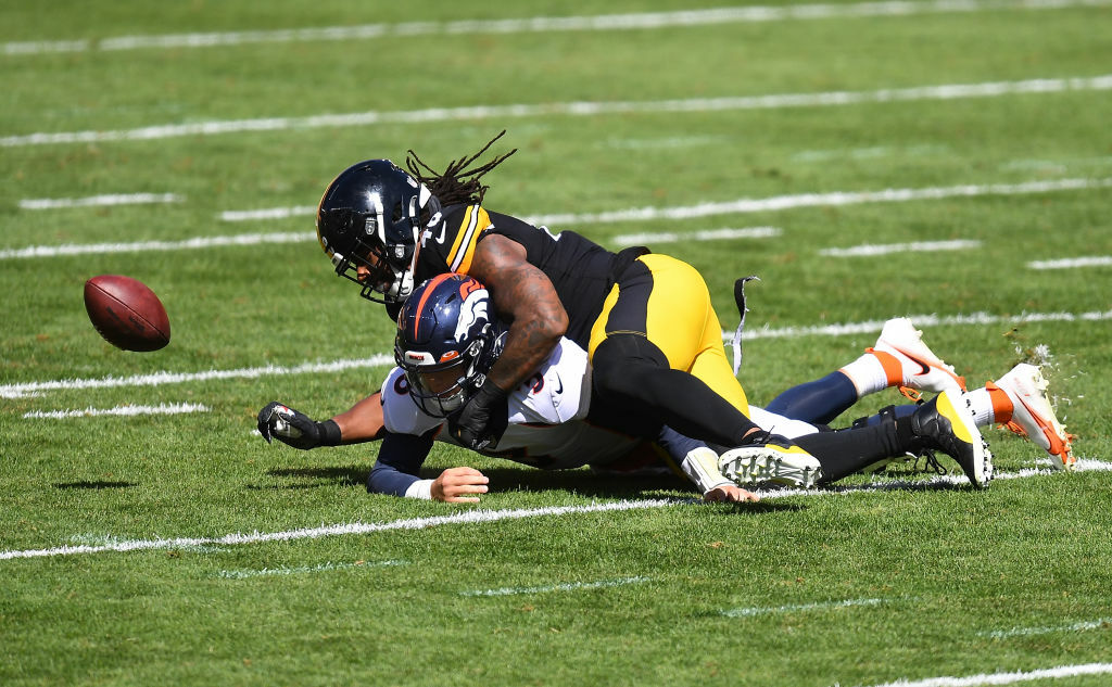 <p><em><strong>Broncos 21</strong></em><br />
<em><strong>Steelers 26</strong></em></p>
<div>&#8230;lost their young quarterback, Drew Lock, to a shoulder injury that will sideline him for 2-6 weeks. Jeff Driskel almost led an improbable comeback in Pittsburgh against a strong Steeler defense but Denver has that &#8220;competitive-but-not-good-enough-to-actually-win-close-games&#8221; kind of vibe.</div>
